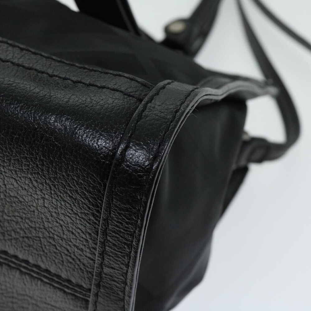 Burberry Zip Top Shoulder Nylon and Leather - Picture 11 of 16